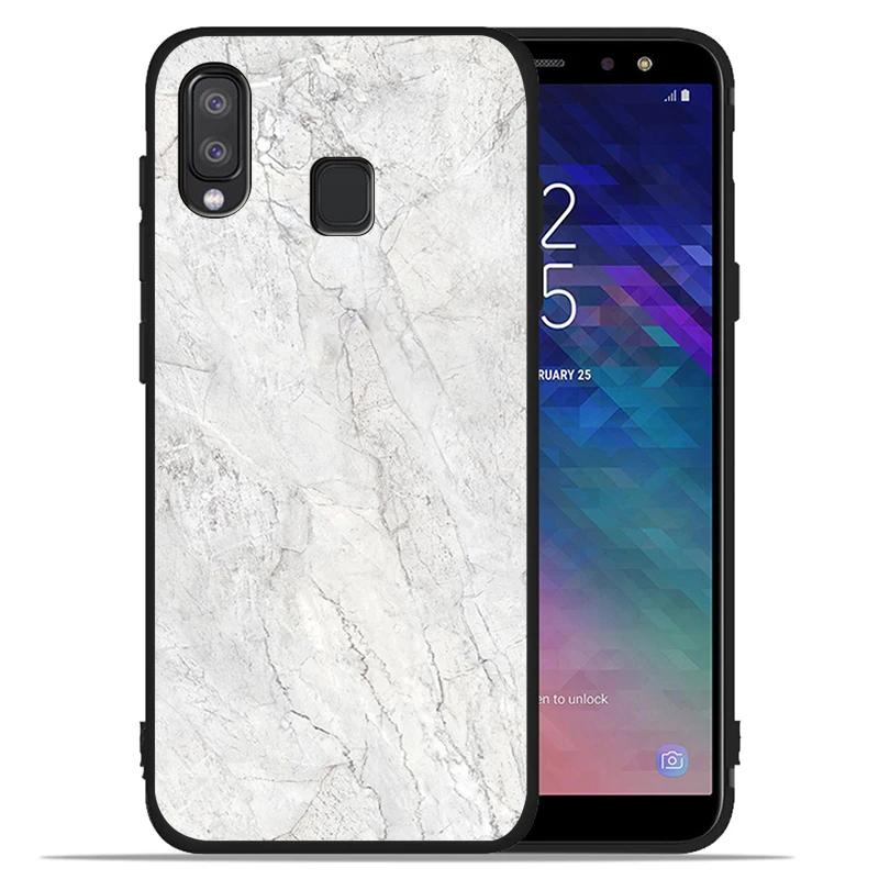 Чехол для телефона с мраморной текстурой Samsung A10 A20E A30 A40 A50 A60 A70 M10 M20 M30S M40 A01 A21 A31 A51 A71