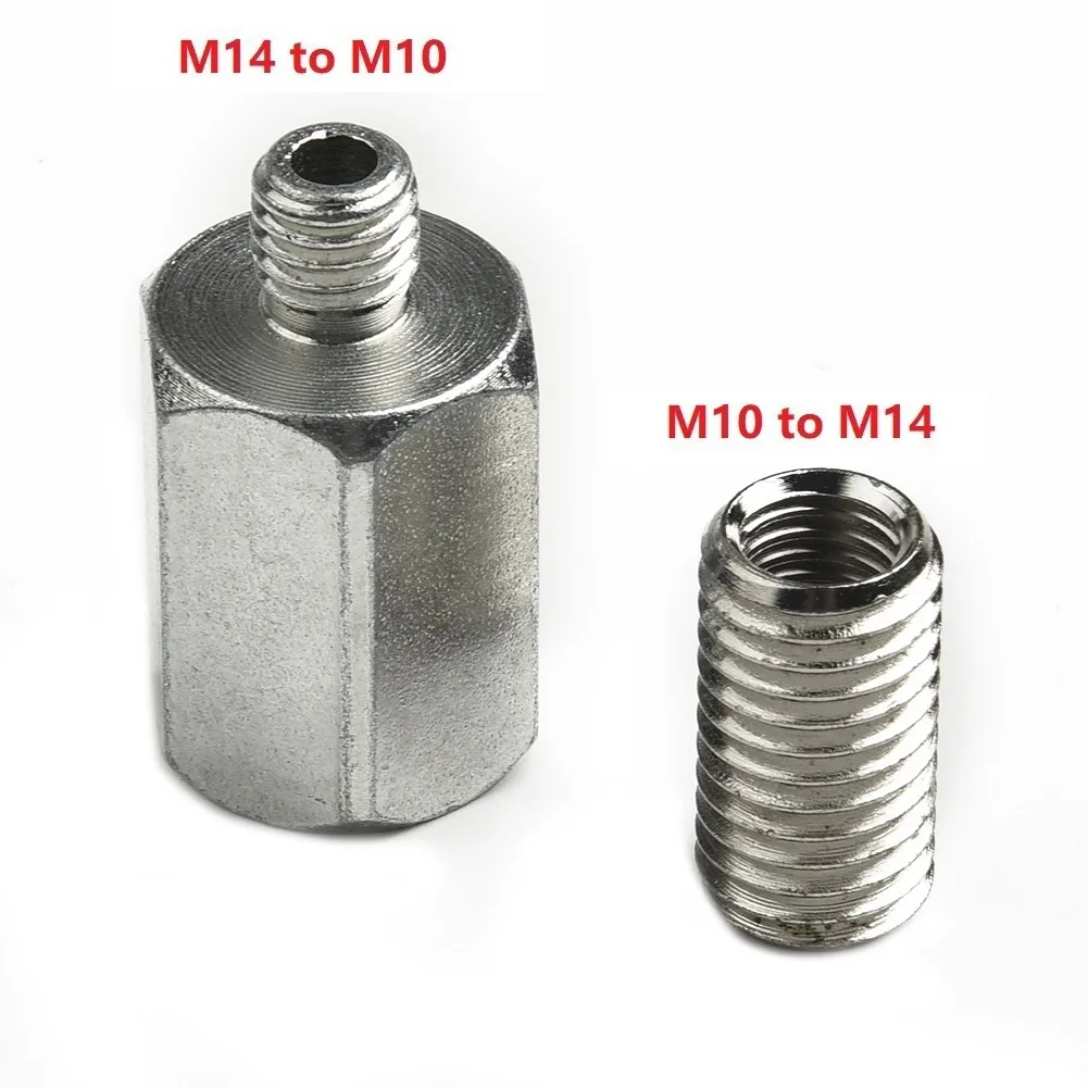 

2 шт. M10 M14 адаптер переходник интерфейса сверла от M10 до M14 адаптер Аксессуары для инструментов угловая шлифовальная машина адаптер высокого ...