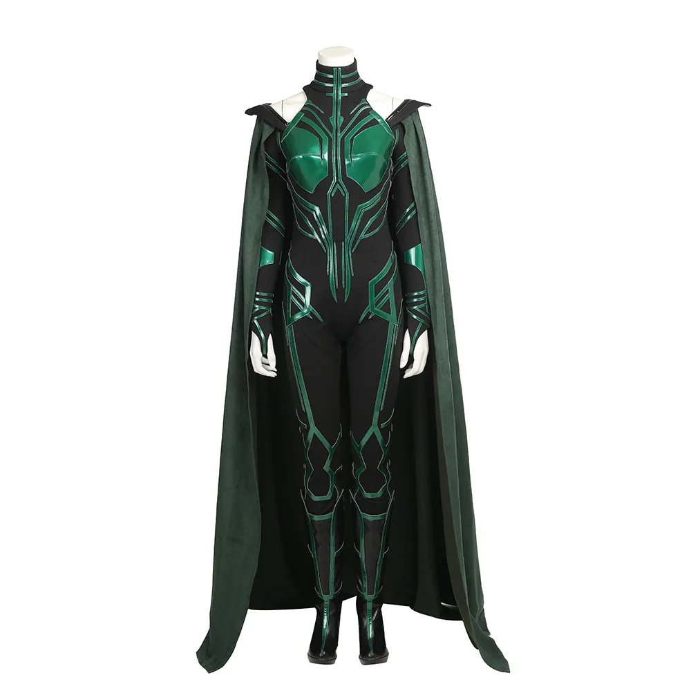 Hela костюм для косплея Тор Ragnarok Hela косплей для взрослых женщин необычный плащ-комбинезон для Хэллоуина на заказ COSPLAYONSEN