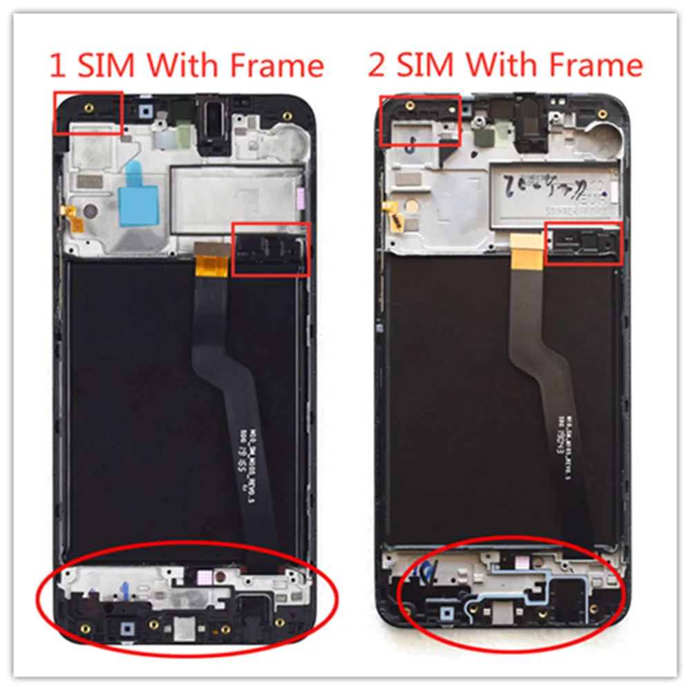 

Original LCD Display For Samsung galaxy A10 A105/DS A105F A105FD LCD Display and Touch Screen Digitizer with frame