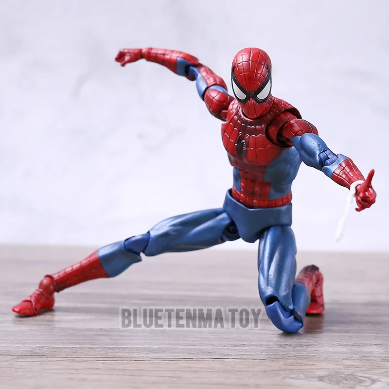 Marvel Мстители Mafex 075 человек паук удивительный MAF075 экшн фигурка Коллекционная