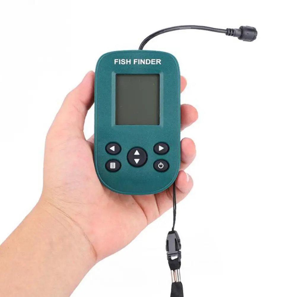 Эхолот для поиска рыбы 100 м высокое разрешение гидролокатор 200 кГц частота
