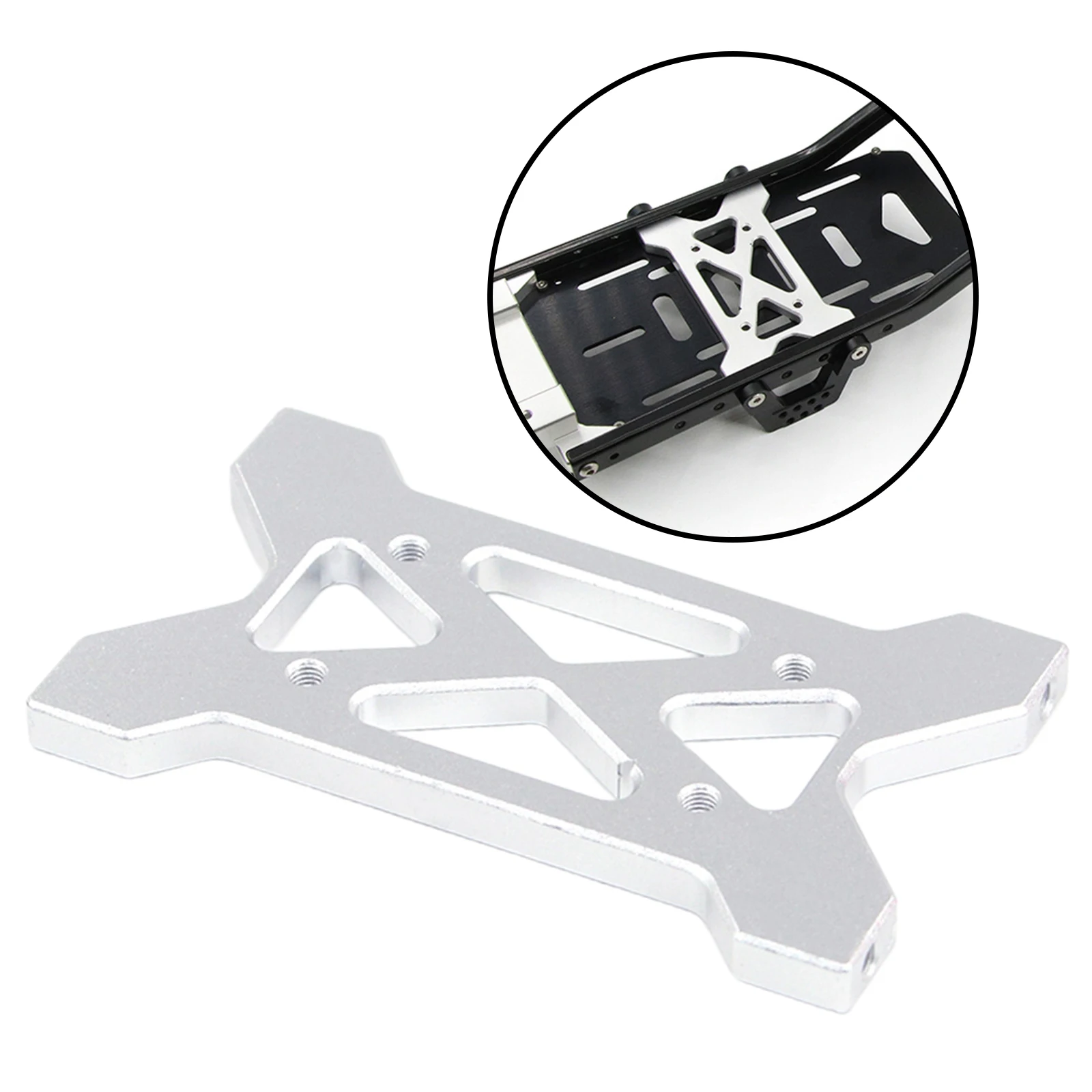 

RC Spare Metal Prefixal /Transfer Case/Shock Mount for Axial SCX10 SCX10 II 90046 Car Trcuk Buggy DIY Parts
