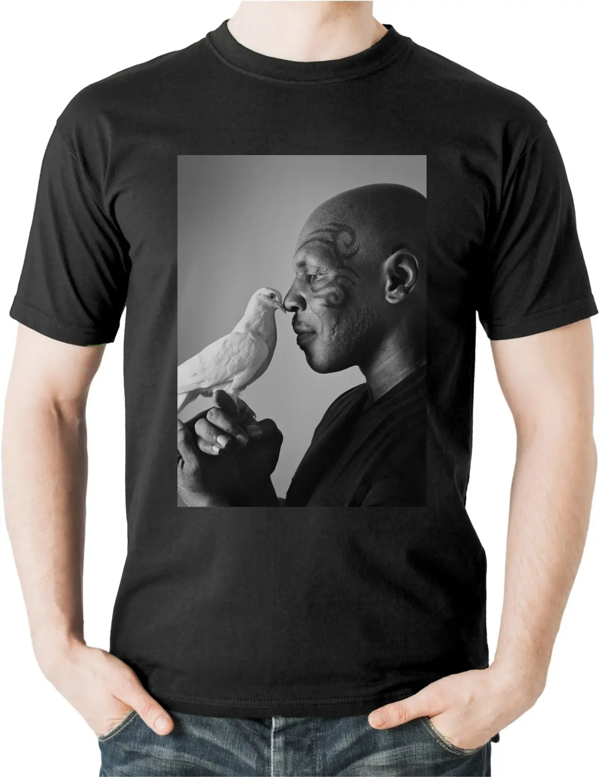 Футболка с изображением Железного Майка Бруклинского бокса тяжелого чемпиона