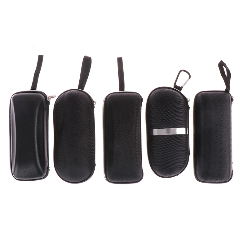 

Черный Чехол для очков 1 шт., чехол для солнцезащитных очков для женщин, футляр для очков со шнурком, блестящий чехол для мужчин, тканевая сум...