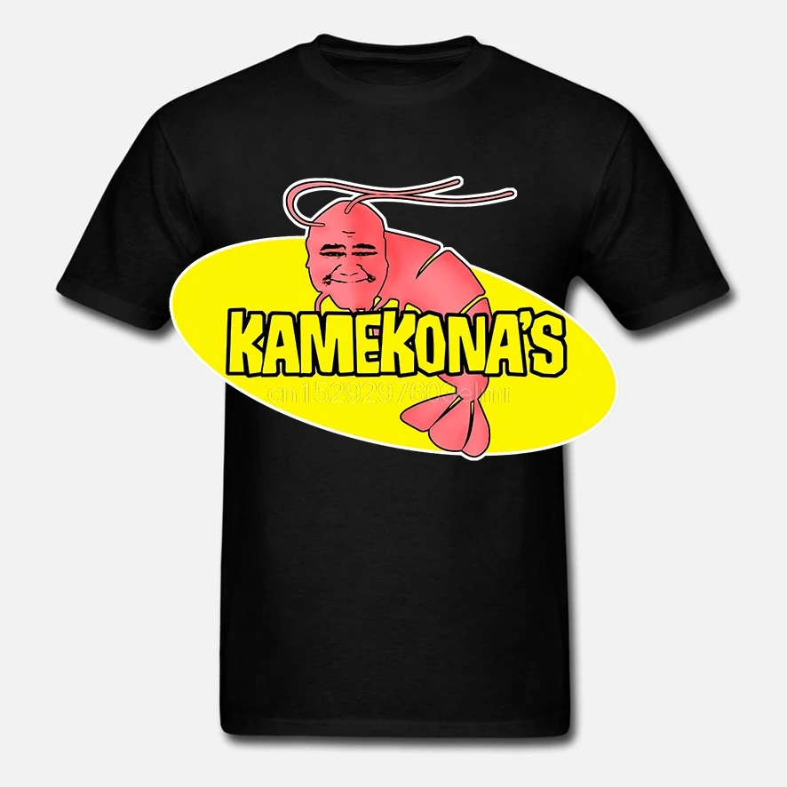 Гавайи 0 Kamekonas креветки футболка Т Гонолулу S M L XL 2XL 3XL|Мужские футболки| |