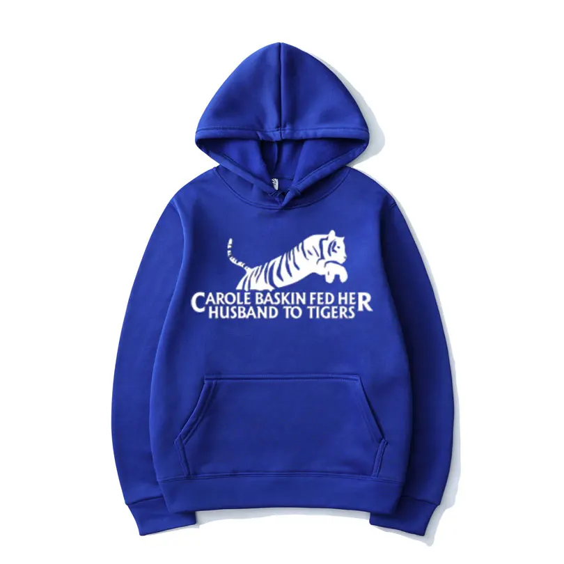

Popular Documentary Hoodies Tiger King Print Hooded Sweatshirt Men Women Harajuku Hip Hop Streetwear Hoodie Sport Pullover