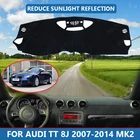 Правый руль высокое полиэфирное волокно анти-УФ приборной панели автомобиля Обложка Коврик для Audi TT 8J 2007-2014 MK2 крышка
