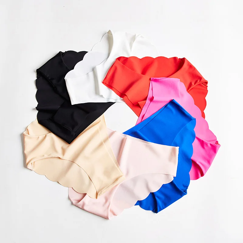 buy 6 get 7 Бесшовные трусики для женщин нижнее белье сексуальные плавки однотонные женские трусики горячая Распродажа нижнее белье для женщин Бесшовные купить 6 получить 7 BANNIROU - Цвет: buy 6 get 7