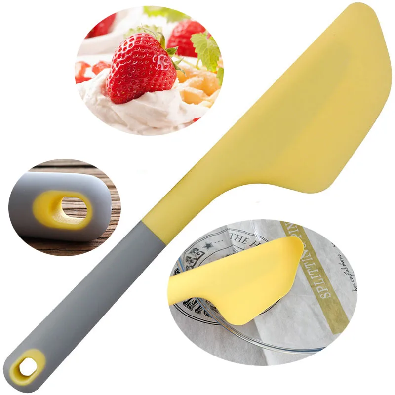 Многофункциональная силиконовая ложка для крема масла торта шпатель выпечки