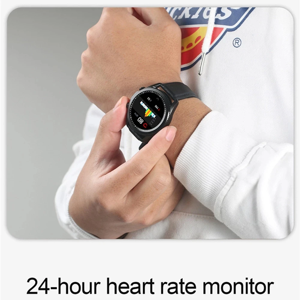 lefit bluetooth call smart round watch full touch ip67 waterproof wearable device long standby sports smartwatch for android ios free global shipping