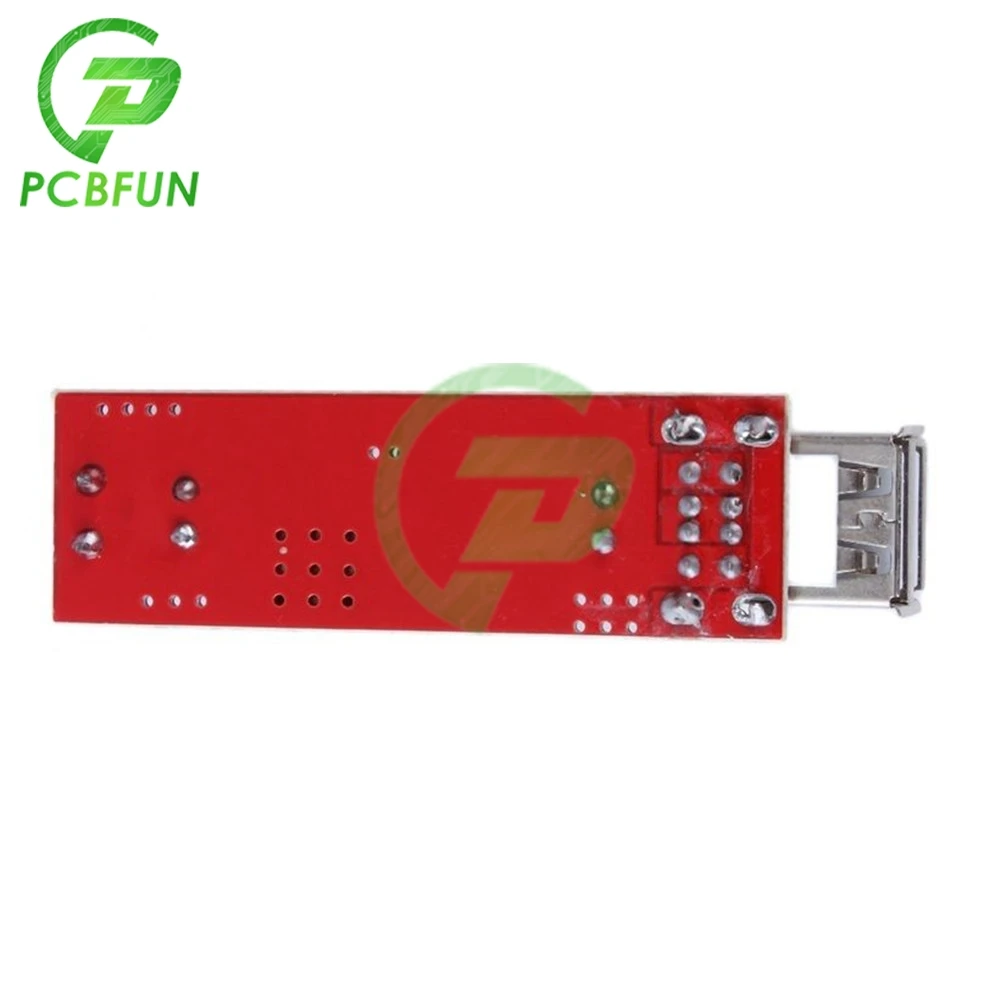 LM2596 Двойной выход USB 9 В/12 В/24 В/36 В до 5 Быстрая зарядка автомобиля 3A понижающий