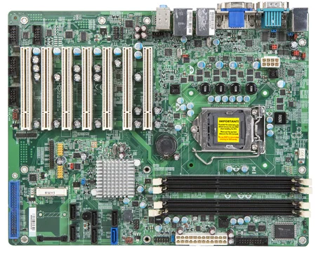 Настенный промышленный компьютер ATX материнская плата LGA1155 CPU B65 чипсет 8 * слот
