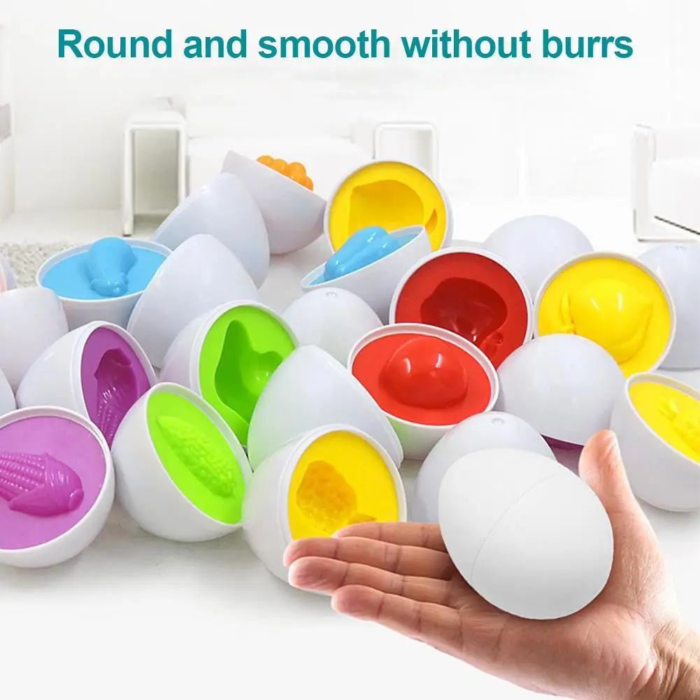 

Letters Matching Eggs Set 26PCS Color Recognition Sorter Puzzle Game Egg Toys Educational Toys For Kids Aged 18 Months And Up