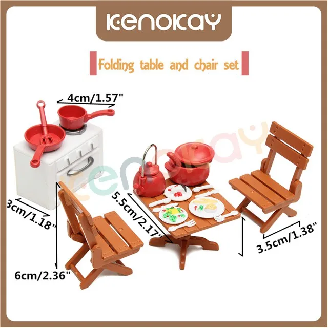 

Мини-стол и стул kenok, набор мебели и игрушек