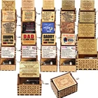 Любимая дочь сын ты мой Солнечный свет тема для мамы и папы буквы Музыкальная Шкатулка Деревянная ручная работа Рождество Новый год день рождения подарок