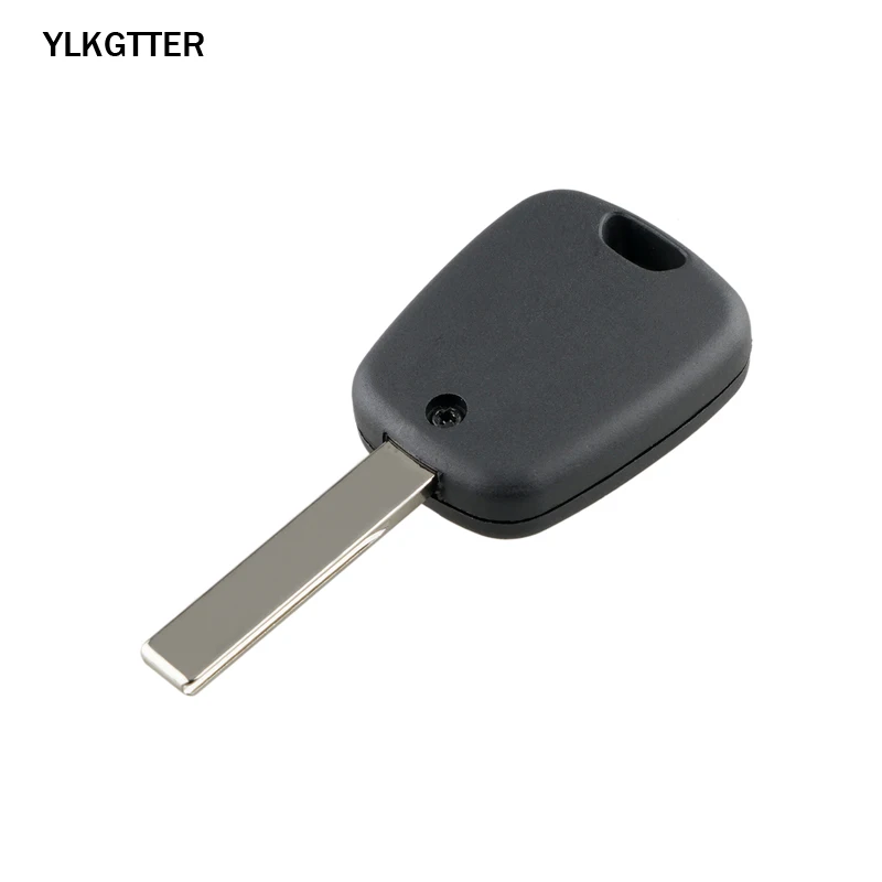 YLKGTTER 2 кнопки дистанционного ключа автомобиля для peugeot 307 для Citroen C1 C3 с ID46/PCF7961 чипом транспондера и Uncut DIY HU83 лезвие