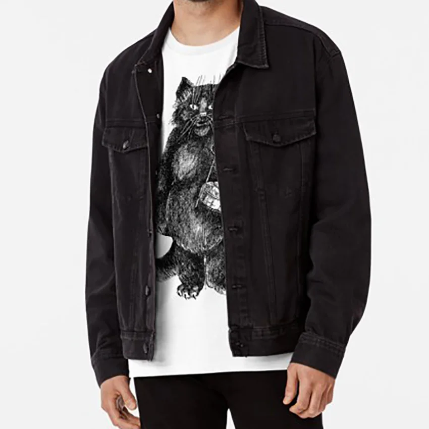 Футболка с изображением кота бегемота Бегемот Мастер и Маргарита Кот новелла М.