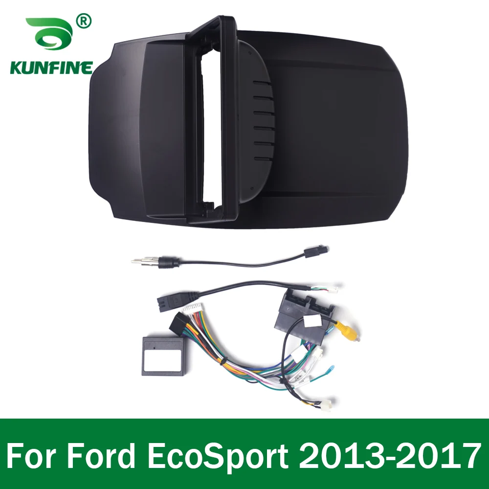 

Автомобильный GPS-навигатор, стерео для Ford EcoSport 2013 2014 15 16 17, радио, облицовка, рамка, подходит для 2Din, 9 дюймов, экран головного устройства