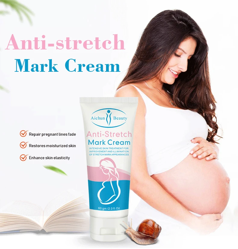 

Remove Stretch Mark Cream Snail Extract Anti-fine lines Firming Skin Cream For Maternity Slackline Pregnant Cream