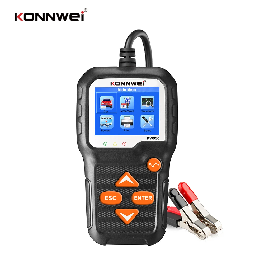 

Kw650 Rangel automobile battery detector AGM battery internal resistance tester