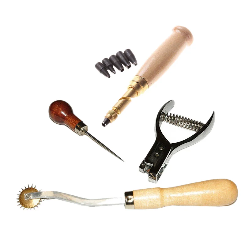 

4 основные принадлежности для изготовления рисунков, штамп для узоров, автоматический дырокол, колесо для отверстий/Шило