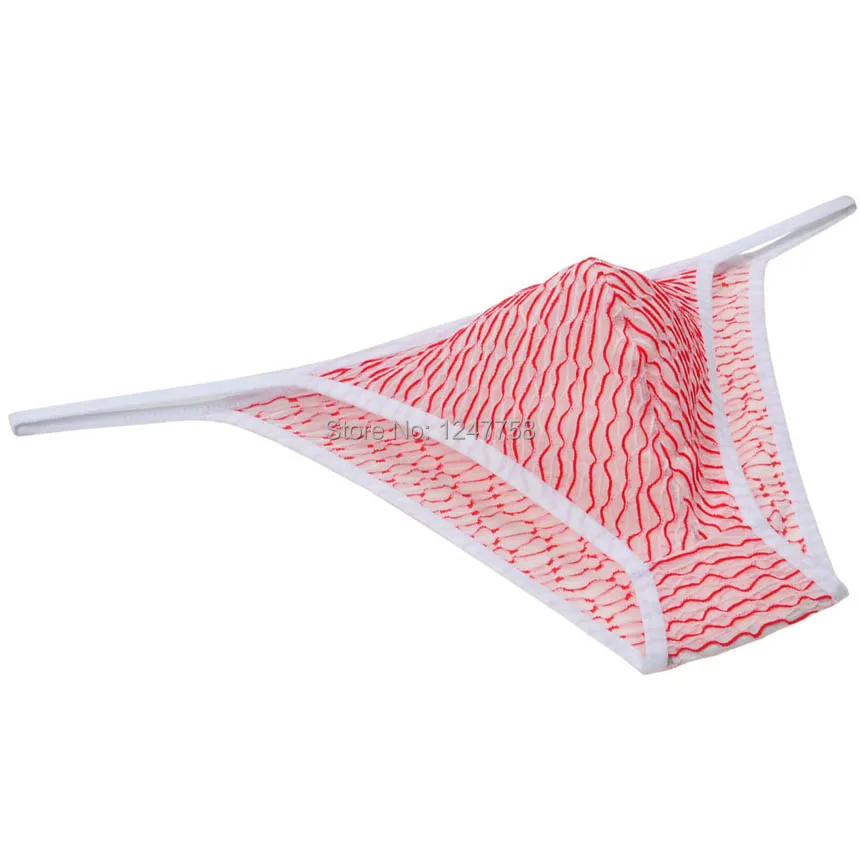 3 шт./лот сексуальные мужские дерзкие трусы нижнее белье сетчатые с открытой