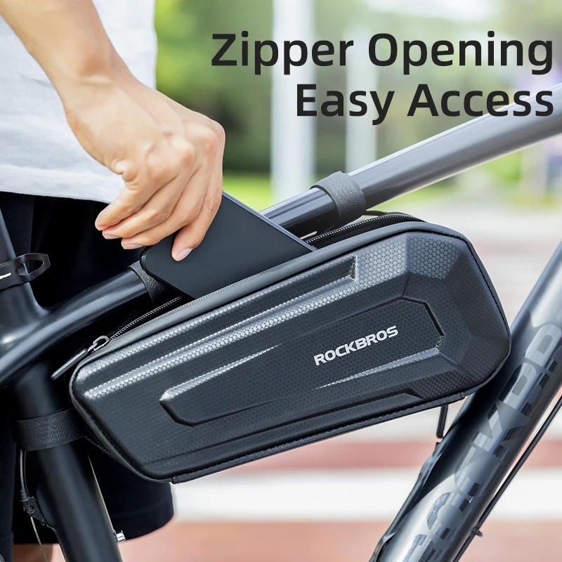 Велосипедная сумка ROCKBROS водонепроницаемая на двойной молнии|Сумки и корзины для