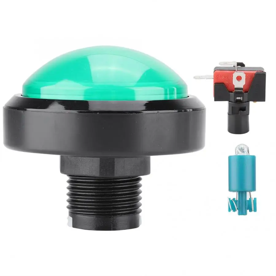 Аксессуары для игрового плеера 1 шт. кнопка автомата 60 мм Круглая Большая