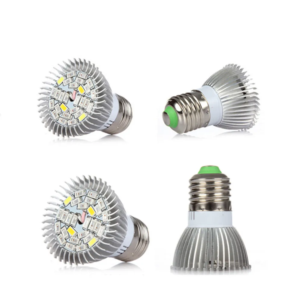 

9W leds Phyto Led Hydroponic Growth Light E27 E14 GU10 Grow Bulb Full Spectrum UV IR Lamp Plant Seedling Fitolamp