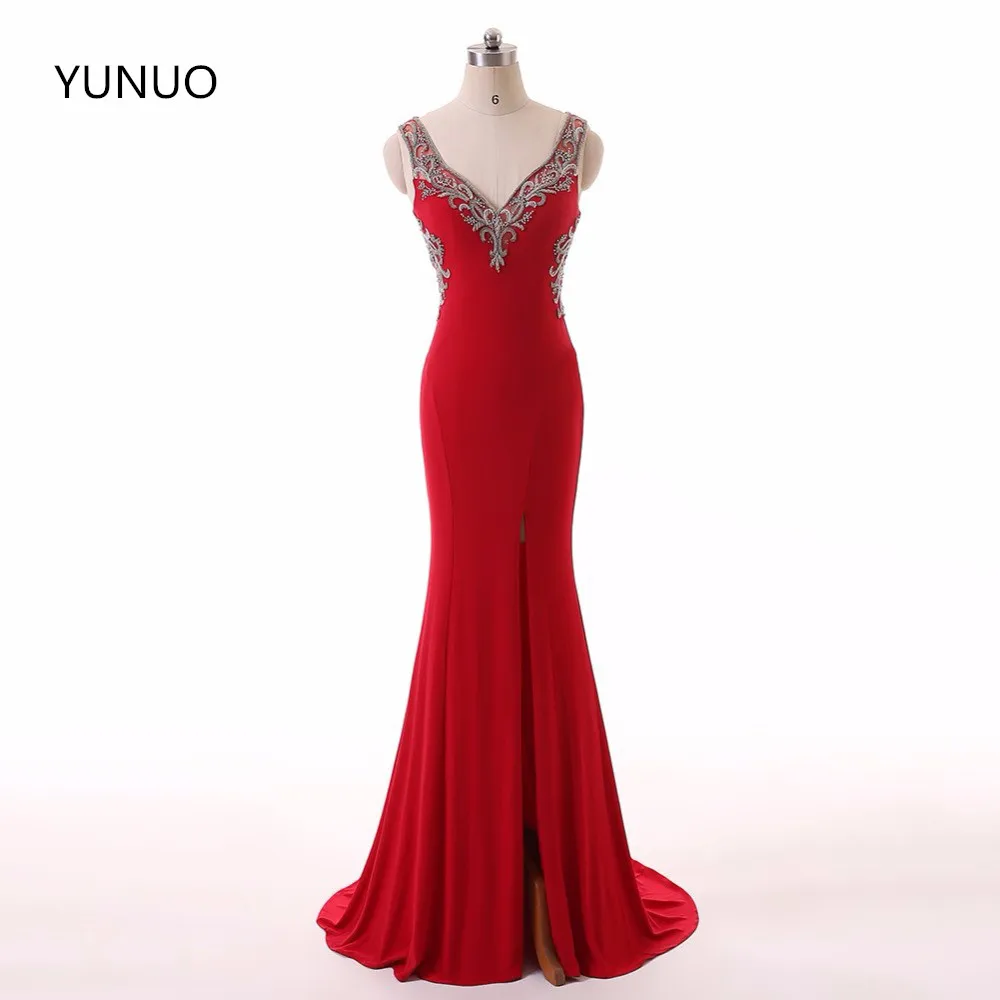 Женское винтажное платье с V-образным вырезом длинное из тафты Открытое Спереди