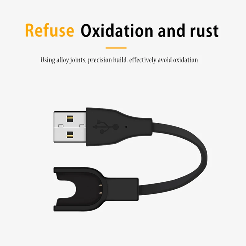 Зарядное устройство для Xiaomi mi Band 2 зарядное ni USB band Позолоченные зарядные контакты