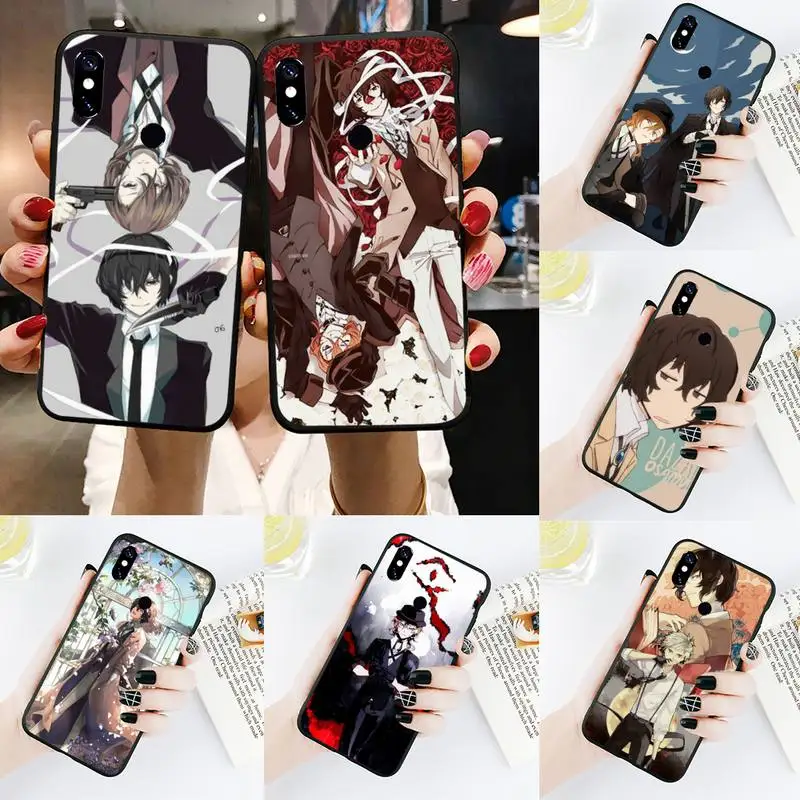 

Anime Bungou Stray Dogs Phone Case For Xiaomi Redmi Note 4 4x 5 6 7 8 pro S2 PLUS 6A PRO