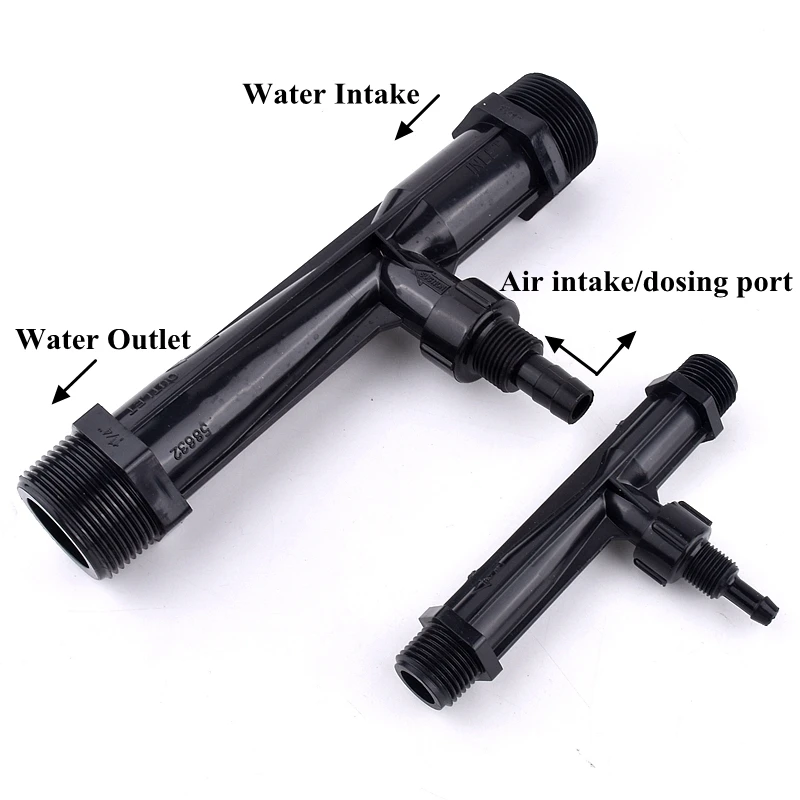 Система полива Вентури с наружной резьбой 1 шт. 1/4 ~ 2 дюйма инжектор удобрений