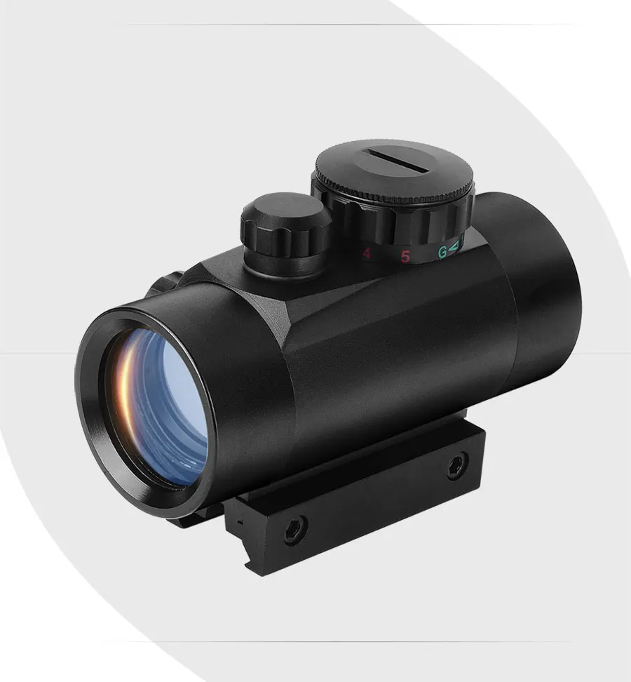 1x40 Red Dot прицел тактический прицел зеленый Red Dot коллиматор в горошек с 11 мм/20 мм рейку Airsoft воздуха Охота
