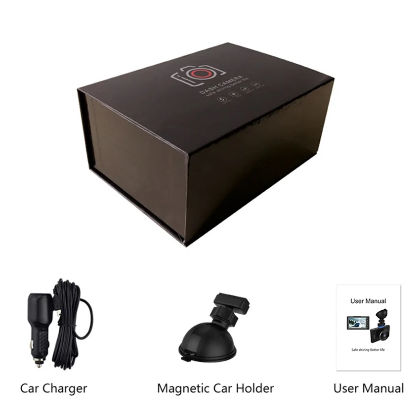 4K WiFi gps WDR управление мобильным телефоном Автомобильный видеорегистратор камера 170 градусов широкоугольный магнитный держатель многоязычный 6G объектив с app-соединением