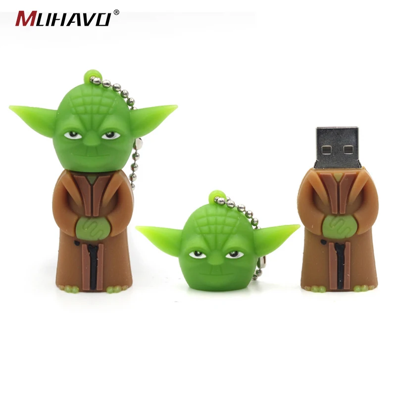 Новая USB флеш карта памяти 32 ГБ накопитель 64 16 usb с рисунком из мультфильма