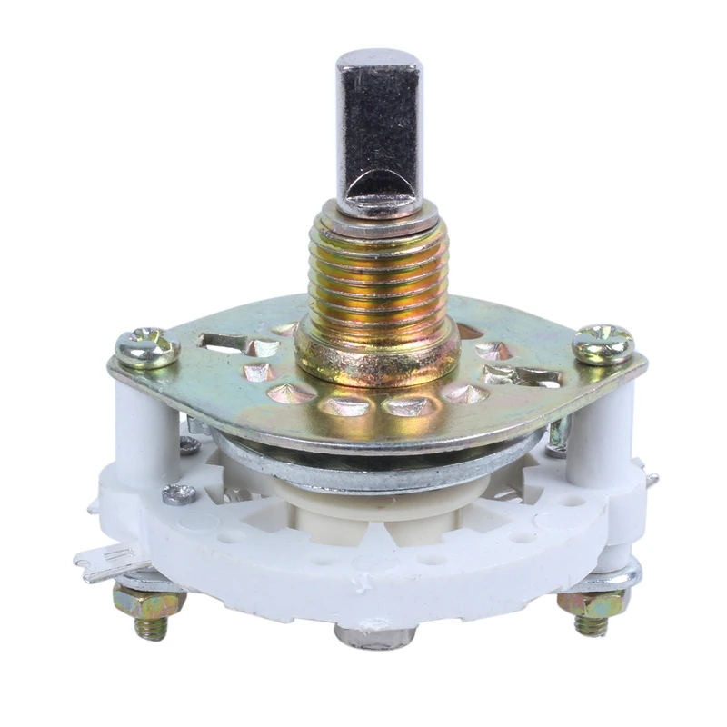 Промо-акция! Пластиковая ручка 1P6T 1 полюс 6 бросок поворотный переключатель