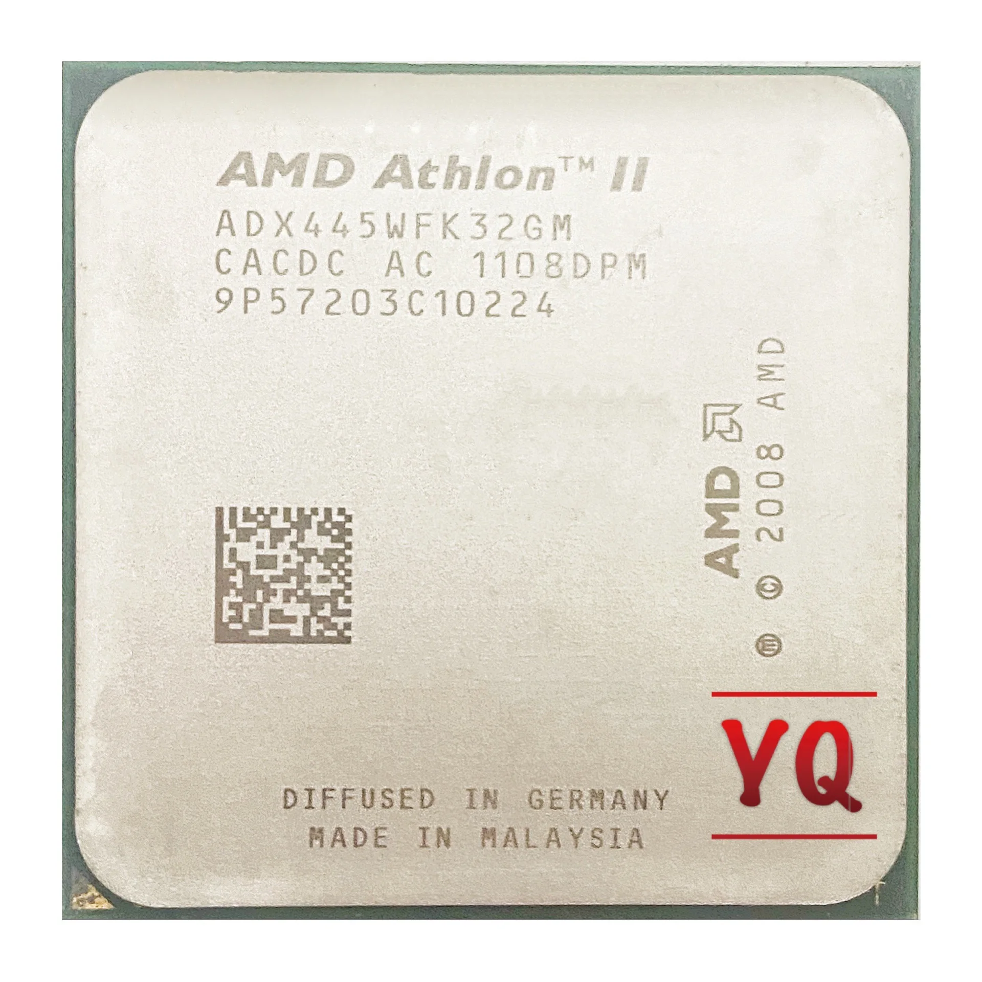 Процессор AMD Athlon II X3 445 3 1 ГГц трехъядерный процессор Разъем AM2 + AM3 для настольного