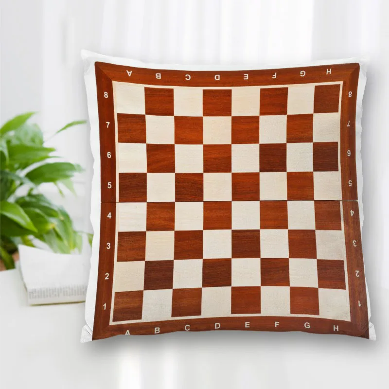 Квадратная шахматная доска высокого качества на заказ чехол молнии для спальни