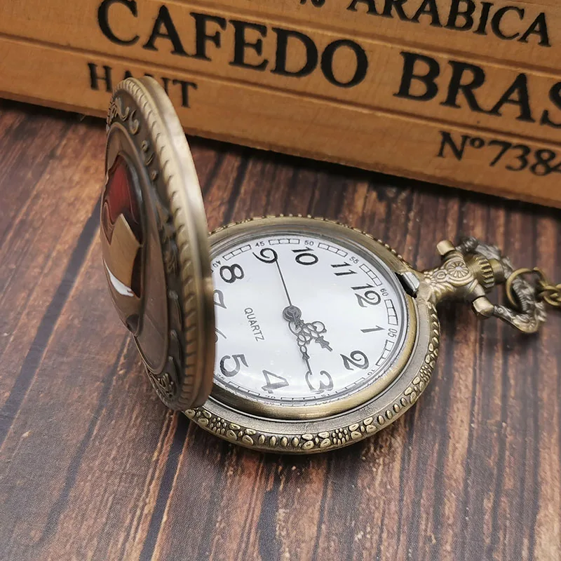 Hot Movie Iron Man Vintage Pocket Watch Quartz Analog Mask Superman Necklace Chain Jewelry Avengers Gifts for Men Collectibles | Наручные