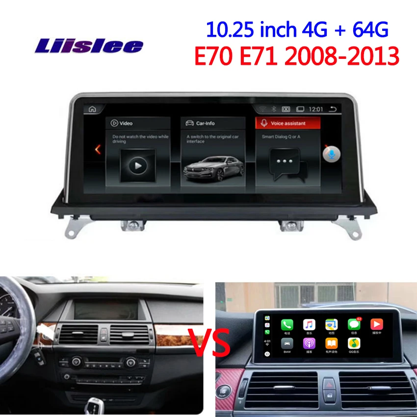 Для BMW X5 E70 X6 E71 2008 2009 2010 2013 автомобильный Радио Android мультимедийный плеер