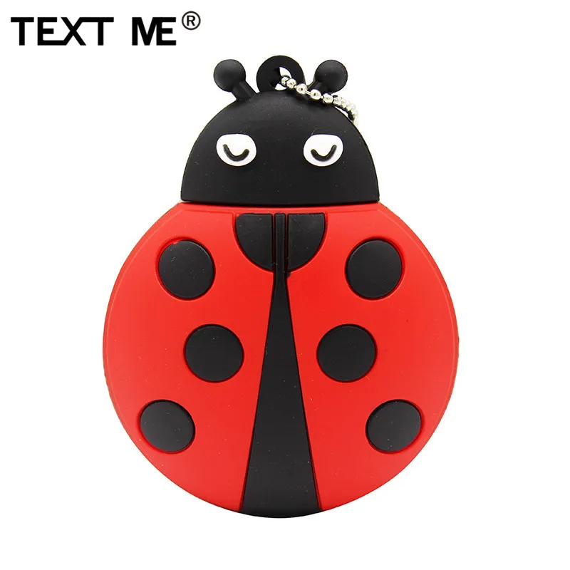 USB флеш накопитель TEXT ME cartoon Beetle 4 ГБ 8 16 32 64 ГБ|USB флэш-накопители| |