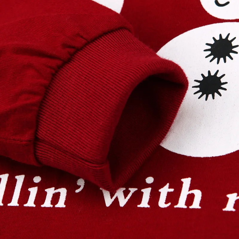 Детский Рождественский комплект Осень-зима 2020 пижамы для мальчиков красная