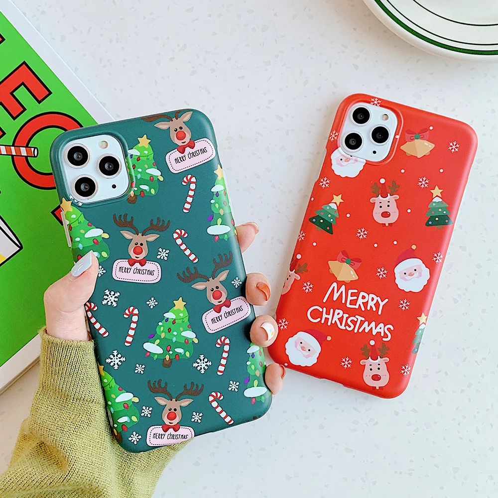 SUYACS Merry Christmas чехол для телефона iPhone 11 Pro Max XR XS 6 6S 7 8 Plus X 3D Рождественская елка