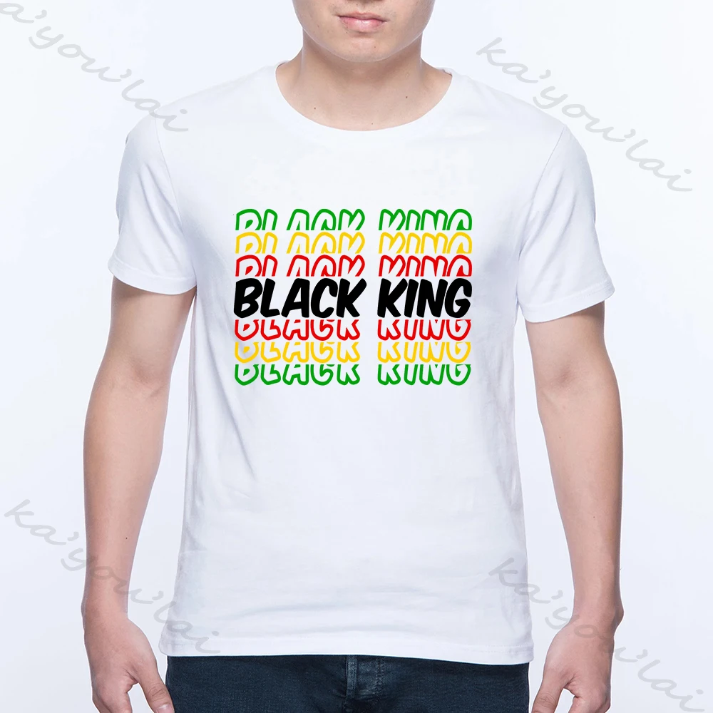 Футболка Black king мужская с мотивом игры Harajuku топ цитатами босс Королевство