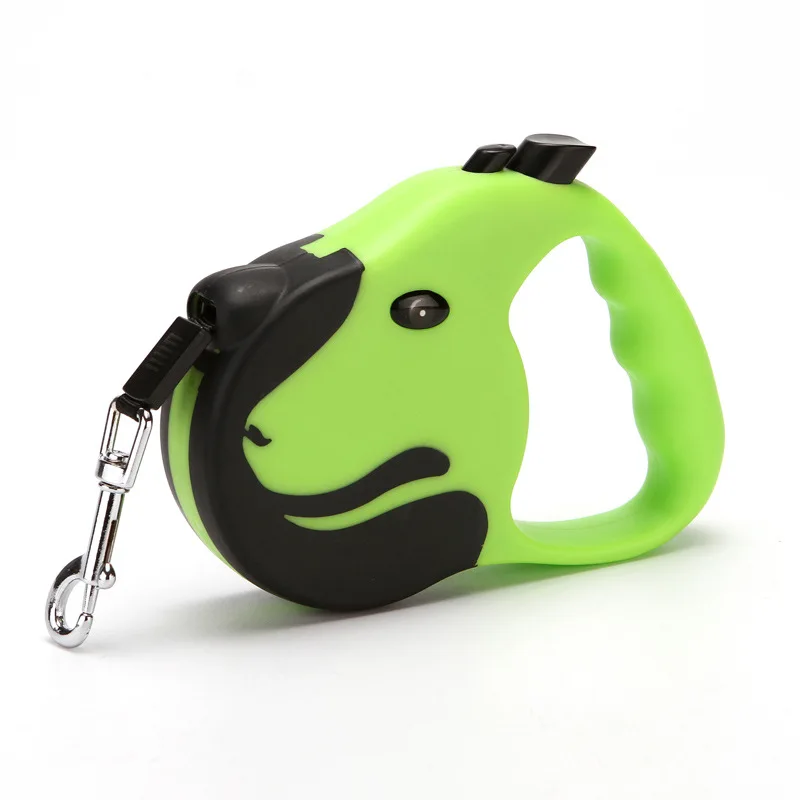 

New pet automatic retractable traction rope, automatic tractor, flat rope traction belt, dog leash ZD