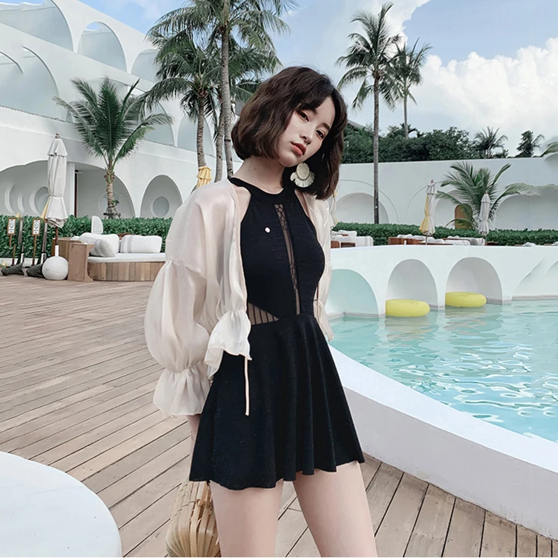 STAERK Swimwear Women 2020 Swimsuits High Waisted Bathing Suit Female Beachwear Maillot De Bain Swimming XS-L | Спорт и развлечения