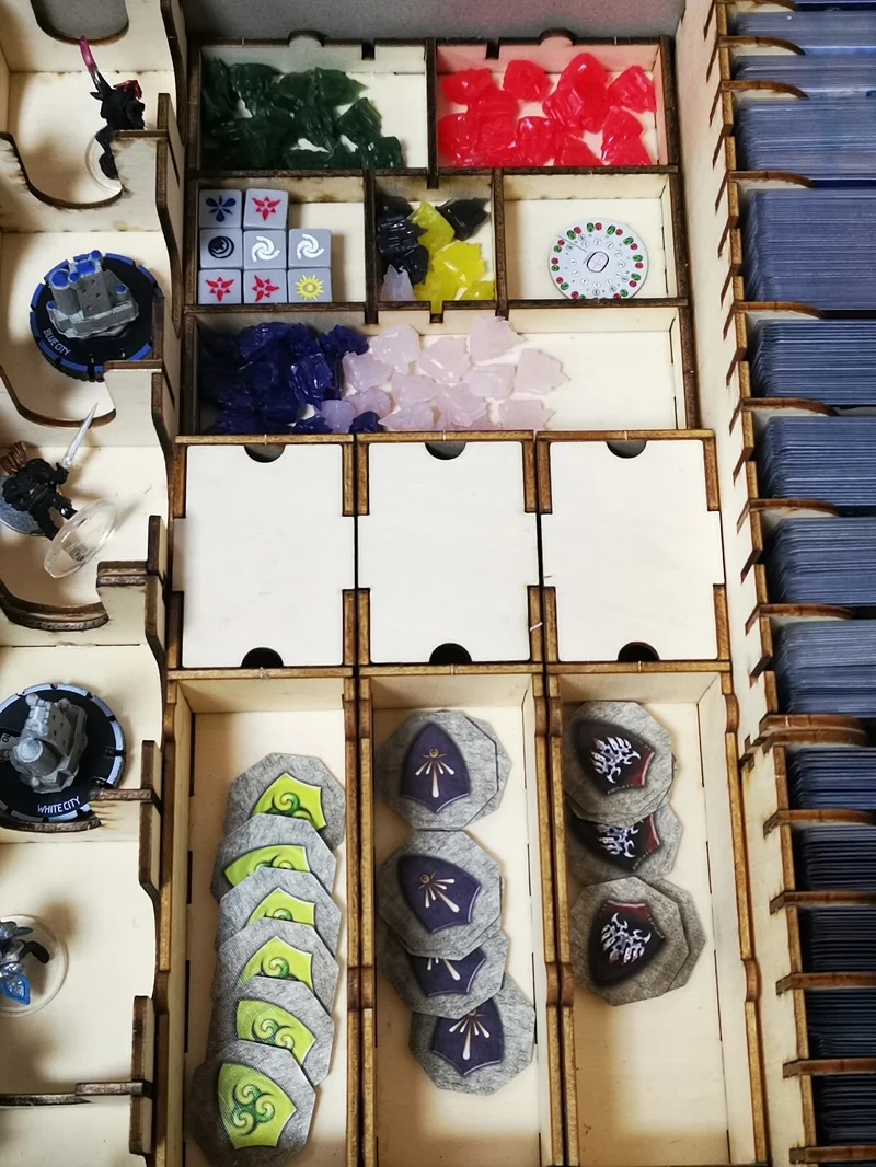 Органайзер для хранения сломанных маркеров деревянный ящик компактная коробка