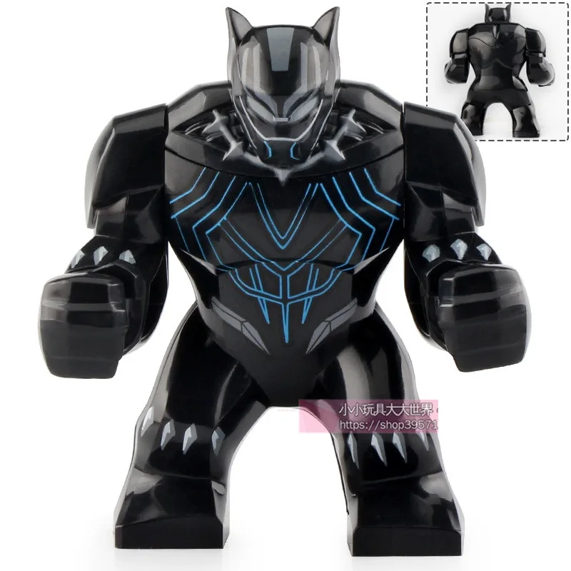 Большие строительные блоки GD175 ABS Черная пантера мини Экшн-Фигурки игрушки |